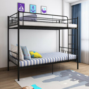 3FT Single Metal Bunk Beds Frame TWINS 2 Beds Adult Kids Bedroom Furniture