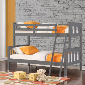 Juno Triple Sleeper Wooden Bunk Bed Frame Childrens Various Colours