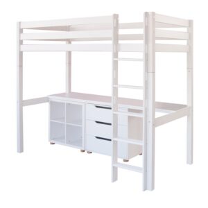 High Sleeper Bed With Drawers