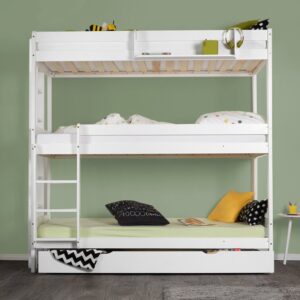 Iliana European Single Triple Sleeper Bunk Bed