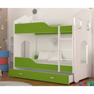 Liev 80 x 190cm Bunk Bed with Drawer