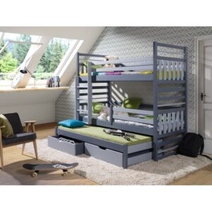 Mulford Bunk Bed with Trundle