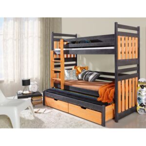 Nakagawa Bunk Bed with Trundle