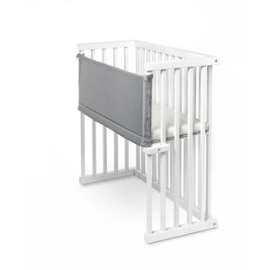 Reagan Bedside Crib with Mattress