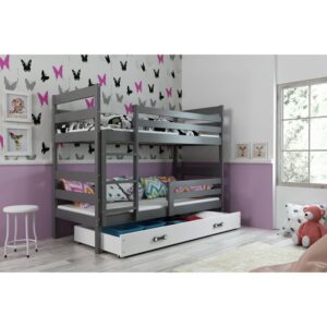 Sarina 80 x 190cm Bunk Bed with Drawer