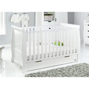 Stamford Classic Cot Bed with Breathable Mattress