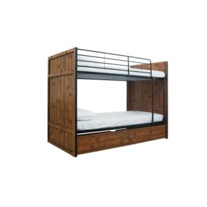 Latrell Single Bunk Bed With Drawers