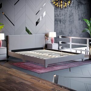 Arkadiy Upholstered Bed Frame