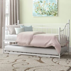 Lusk Steel Daybed with Trundle
