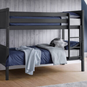Julian Bowen Bella Wooden Bunk Bed - Grey