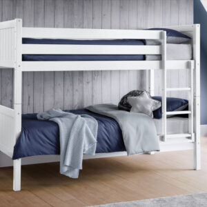 Julian Bowen Bella Wooden Bunk Bed - White
