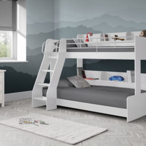 Julian Bowen Domino Triple Sleeper Bunk Bed - White