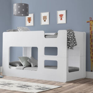 Julian Bowen Solar Wooden Bunk Bed - White
