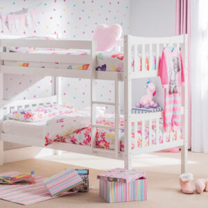 Julian Bowen Zodiac Wooden Bunk Bed - White